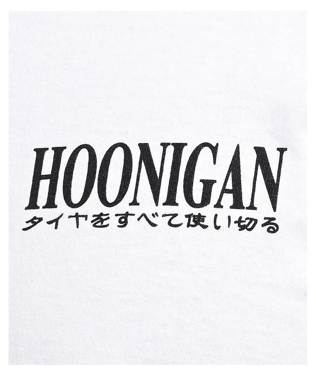 Hoonigan Tokyo Drip White T-Shirt Product Image