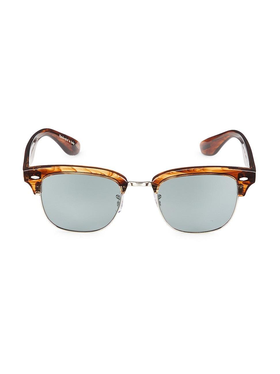 Mens Brunello Cuccinelli x Oliver Peoples 48MM Capannelle Sunglasses Product Image