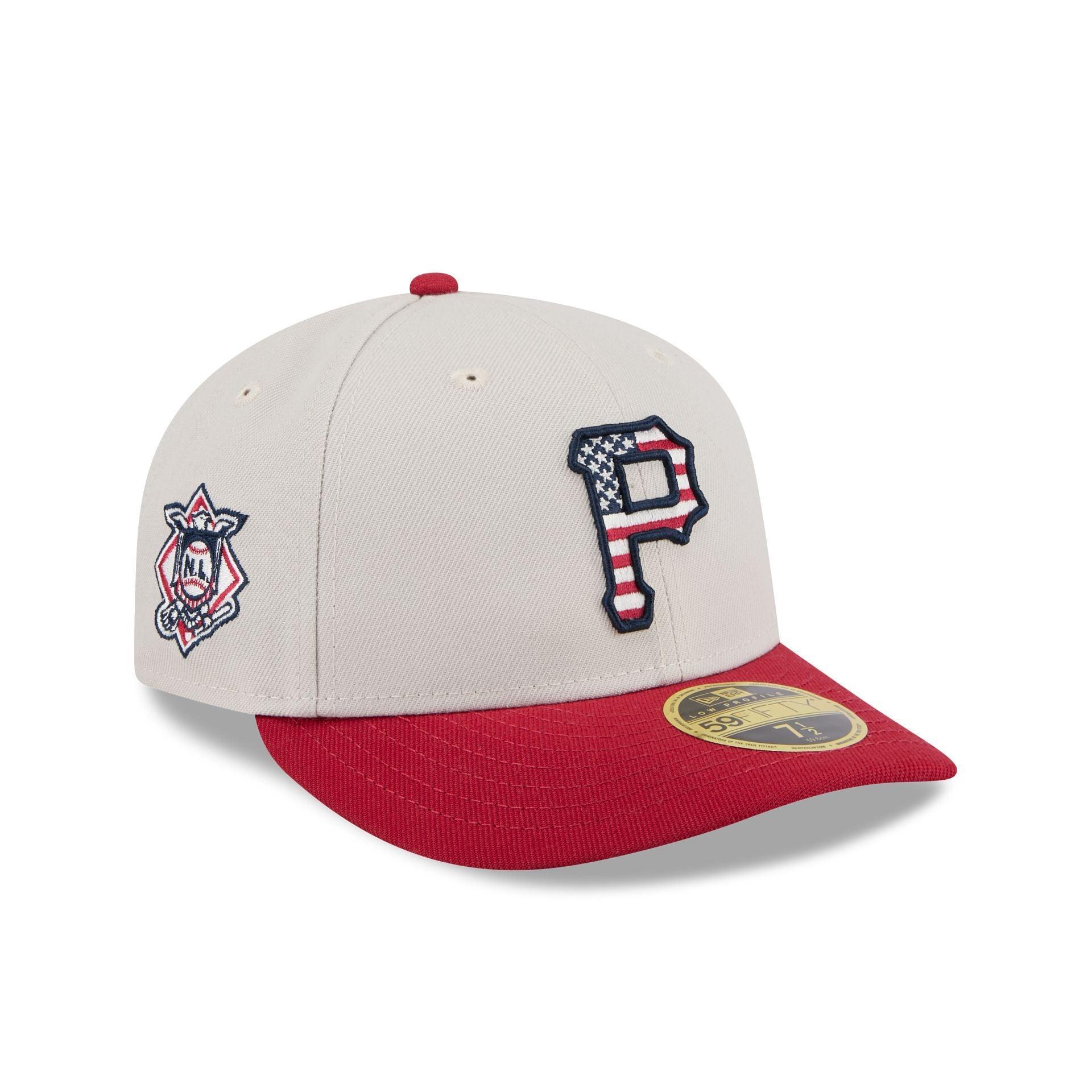 Pittsburgh Pirates Independence Day 2024 Low Profile 59FIFTY Fitted Hat Male Product Image