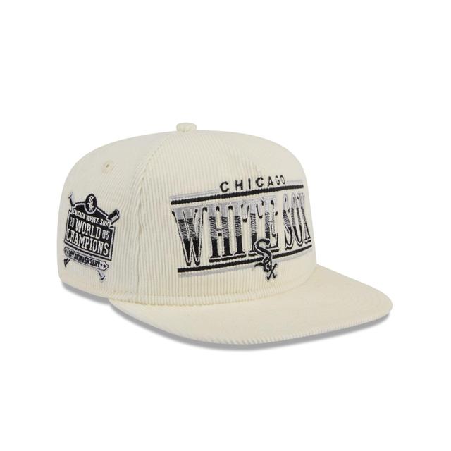 Chicago White Sox Throwback Corduroy Golfer Hat Male Product Image