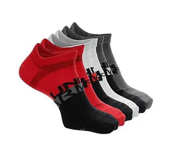 Under Armour Men's Essential Lite No Show Socks 6 Pairs Product Image