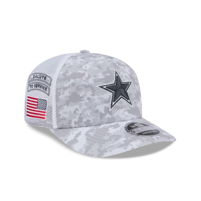 Dallas Cowboys 2024 Salute to Service 9SEVENTY Trucker Hat Male Product Image