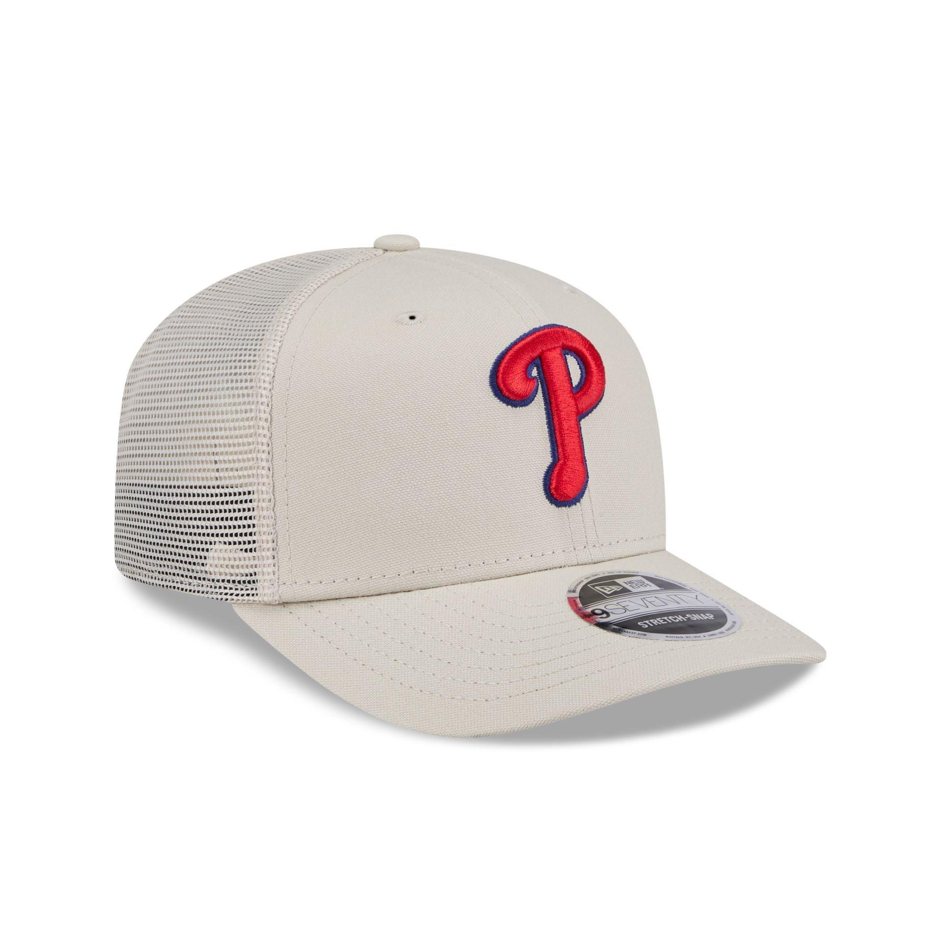 Philadelphia Phillies Canvas 9SEVENTY Trucker Hat Male Product Image