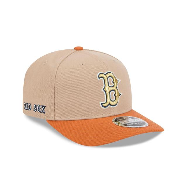 Boston Red Sox Sandy Rust 9SEVENTY Snapback Hat Male Product Image