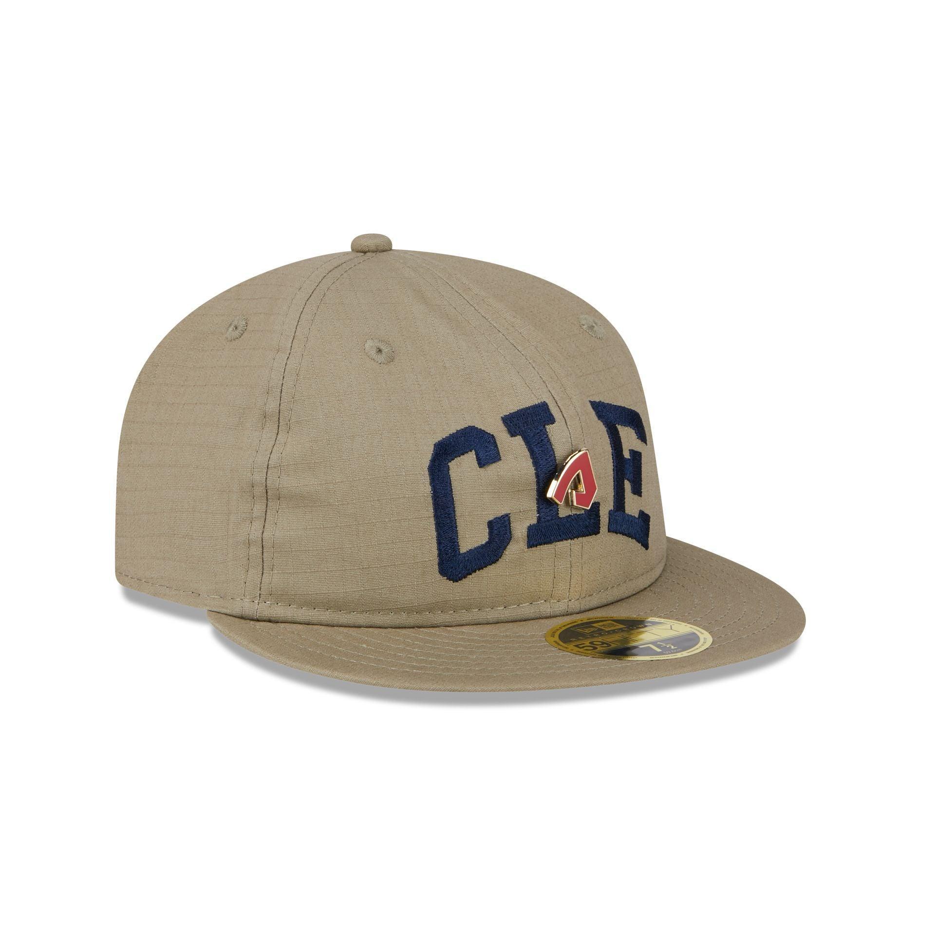 Cleveland Guardians Logo Pin Retro Crown 59FIFTY Fitted Hat Male Product Image