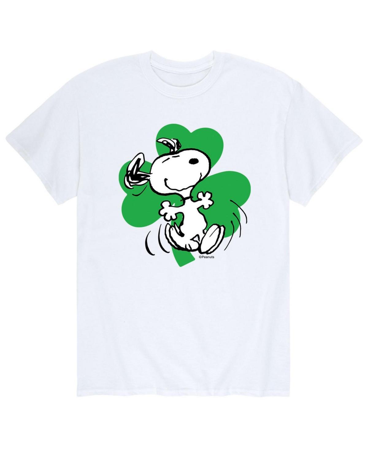 Mens Peanuts Snoopy Clover T-Shirt Product Image