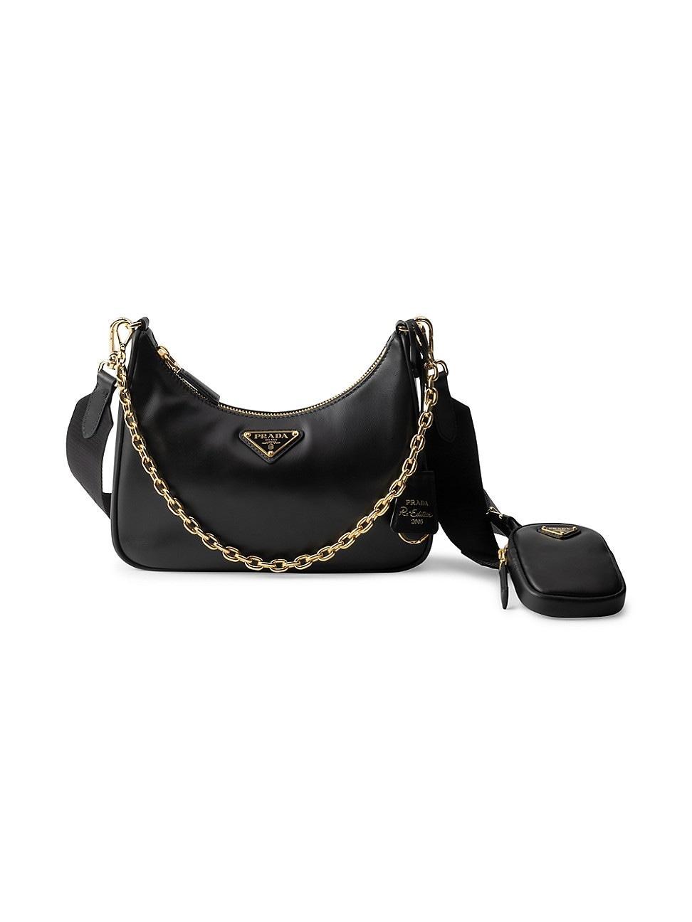 Womens Re-Edition 2005 Leather Shoulder Bag Product Image