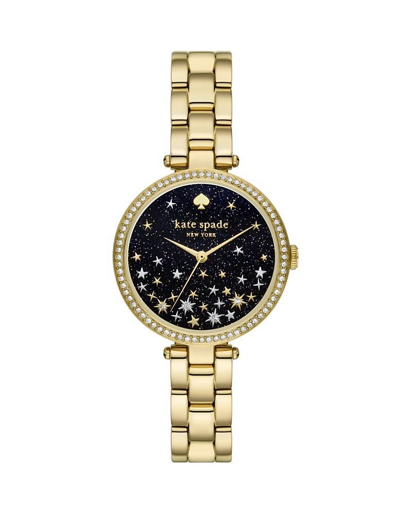 Womens Holland Goldtone & Cubic Zirconia Bracelet Watch Product Image