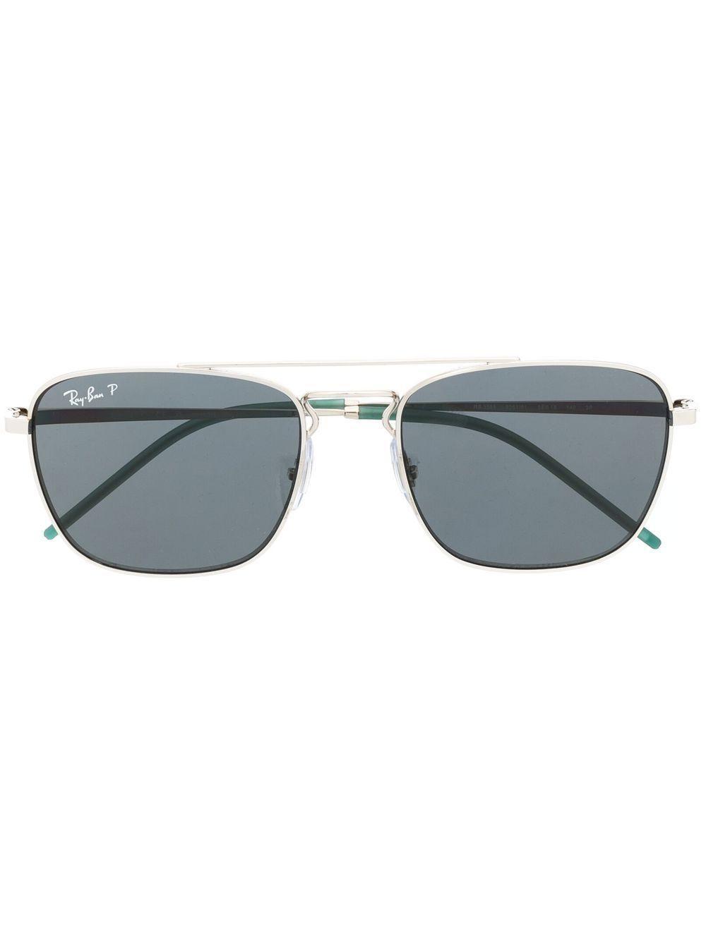 RAY BAN Aviator-frame Sunglasses In Silver Product Image