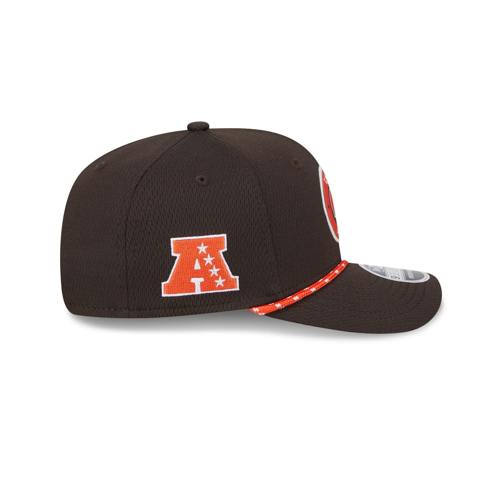 Cleveland Browns 2024 Sideline 9SEVENTY Stretch-Snap Hat Male Product Image