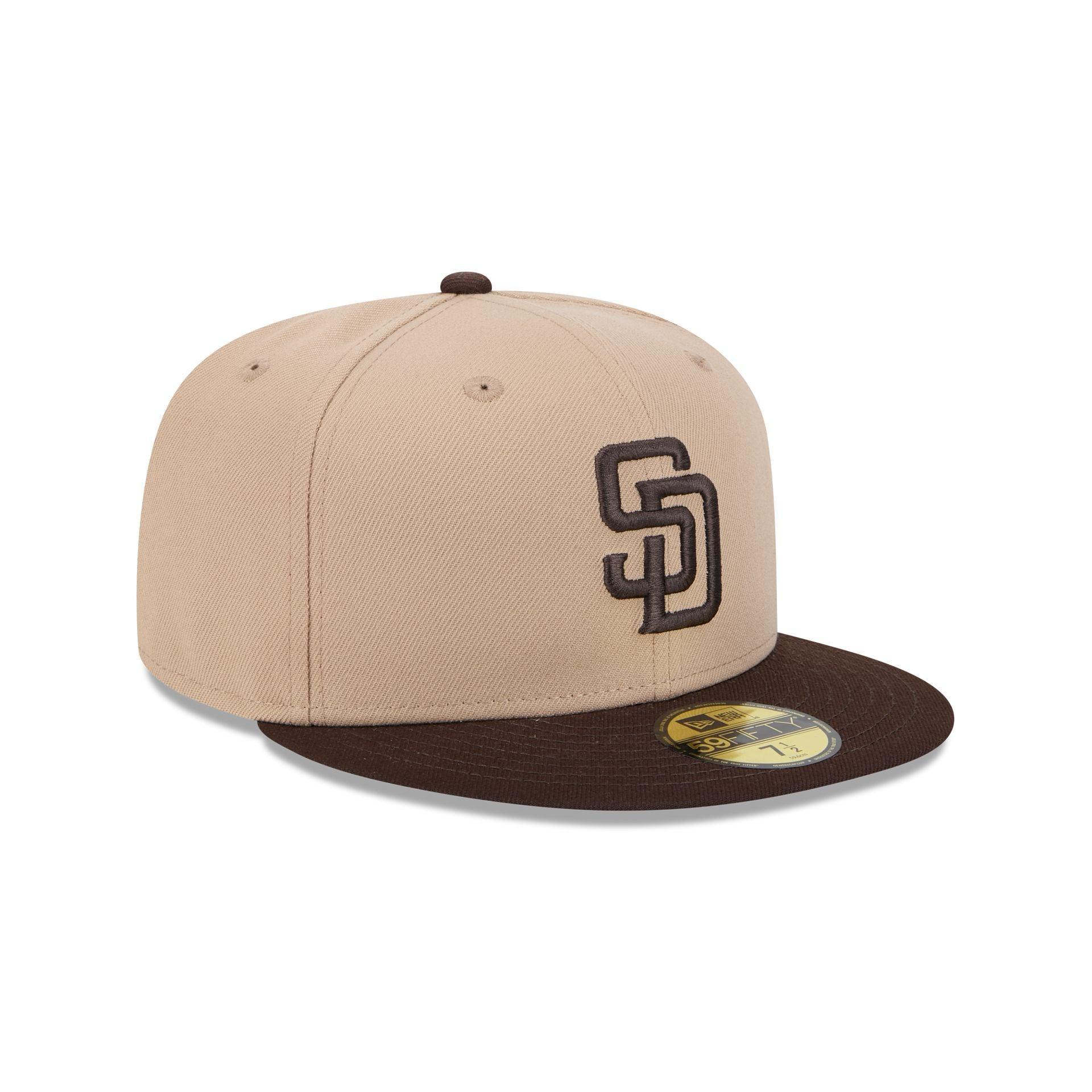 San Diego Padres Camel 59FIFTY Fitted Hat Male Product Image