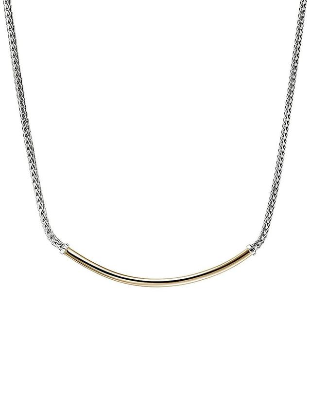 Womens JH Essentials 14K Yellow Gold & Sterling Silver Necklace Product Image