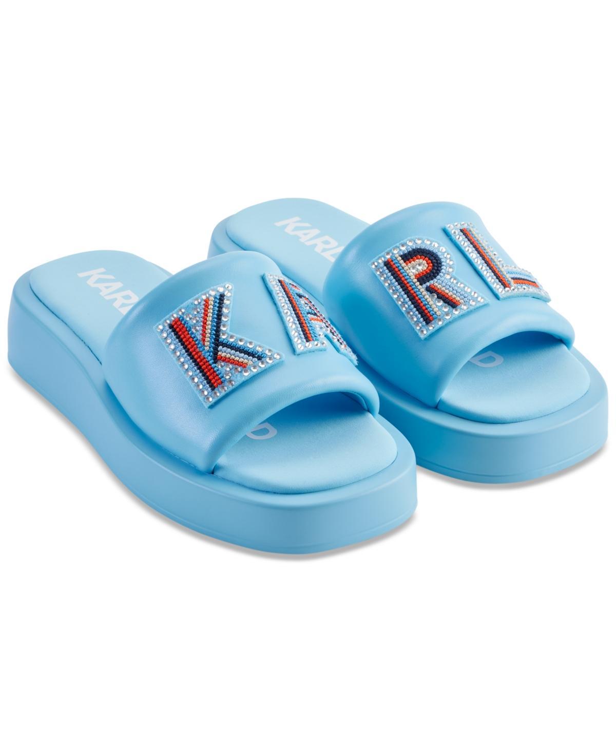 Karl Lagerfeld Paris Opal Platform Slide Sandal Product Image