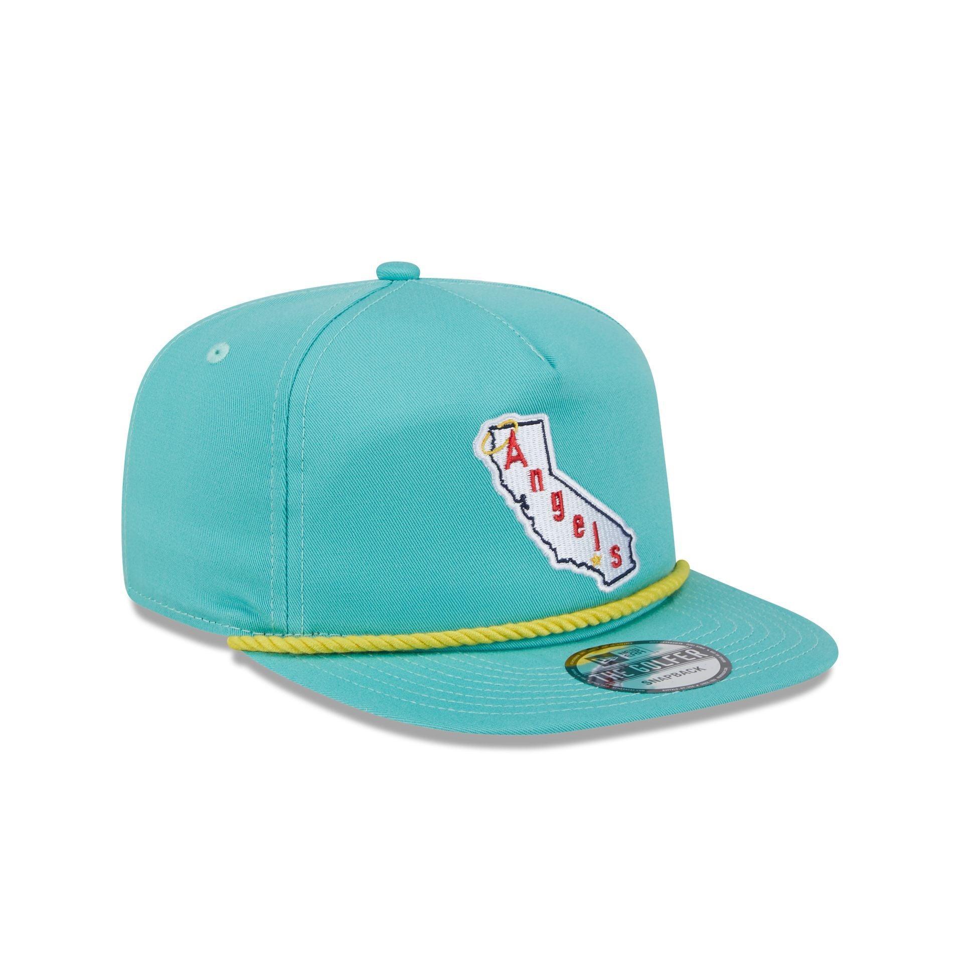 Los Angeles Angels Clear Mint Golfer Hat Male Product Image