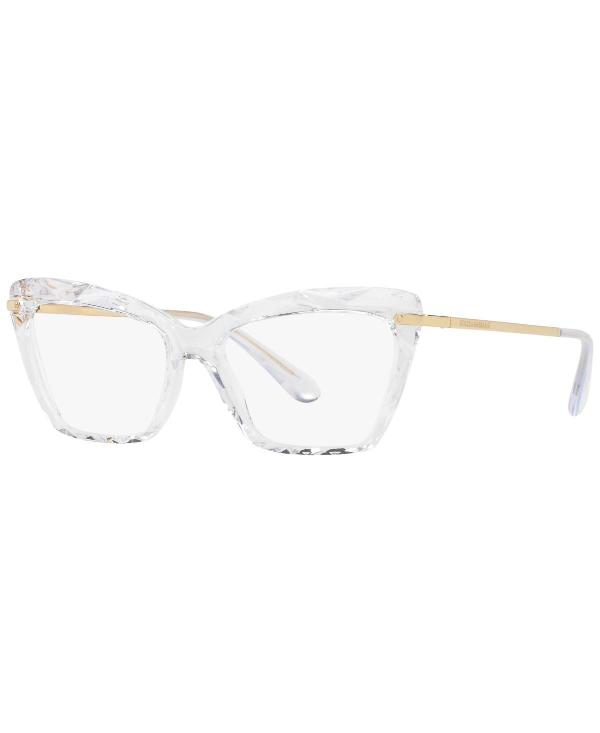 Dolce&Gabbana DG5025 Womens Round Eyeglasses - Clear Product Image