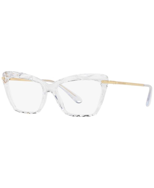 Dolce&Gabbana DG5025 Womens Round Eyeglasses - Clear Product Image