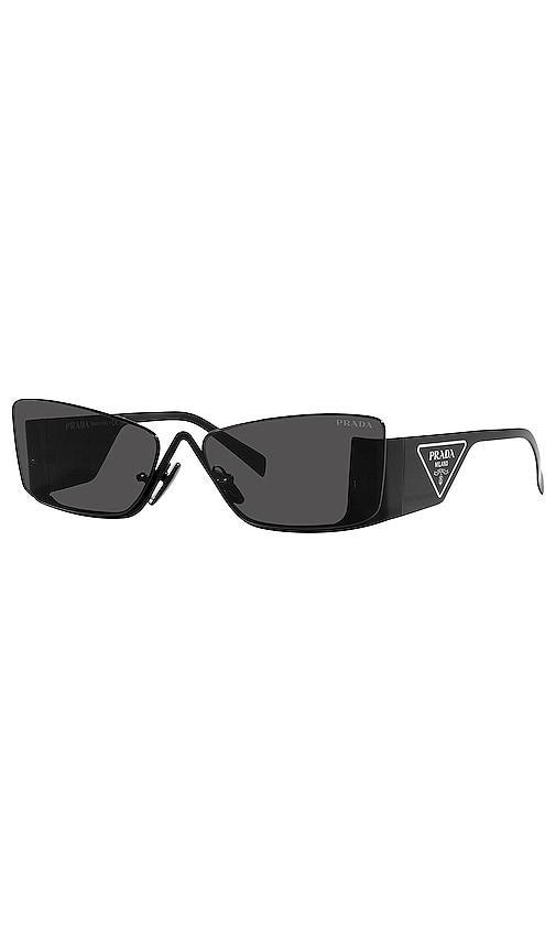 Prada 57mm Rectangular Sunglasses Product Image