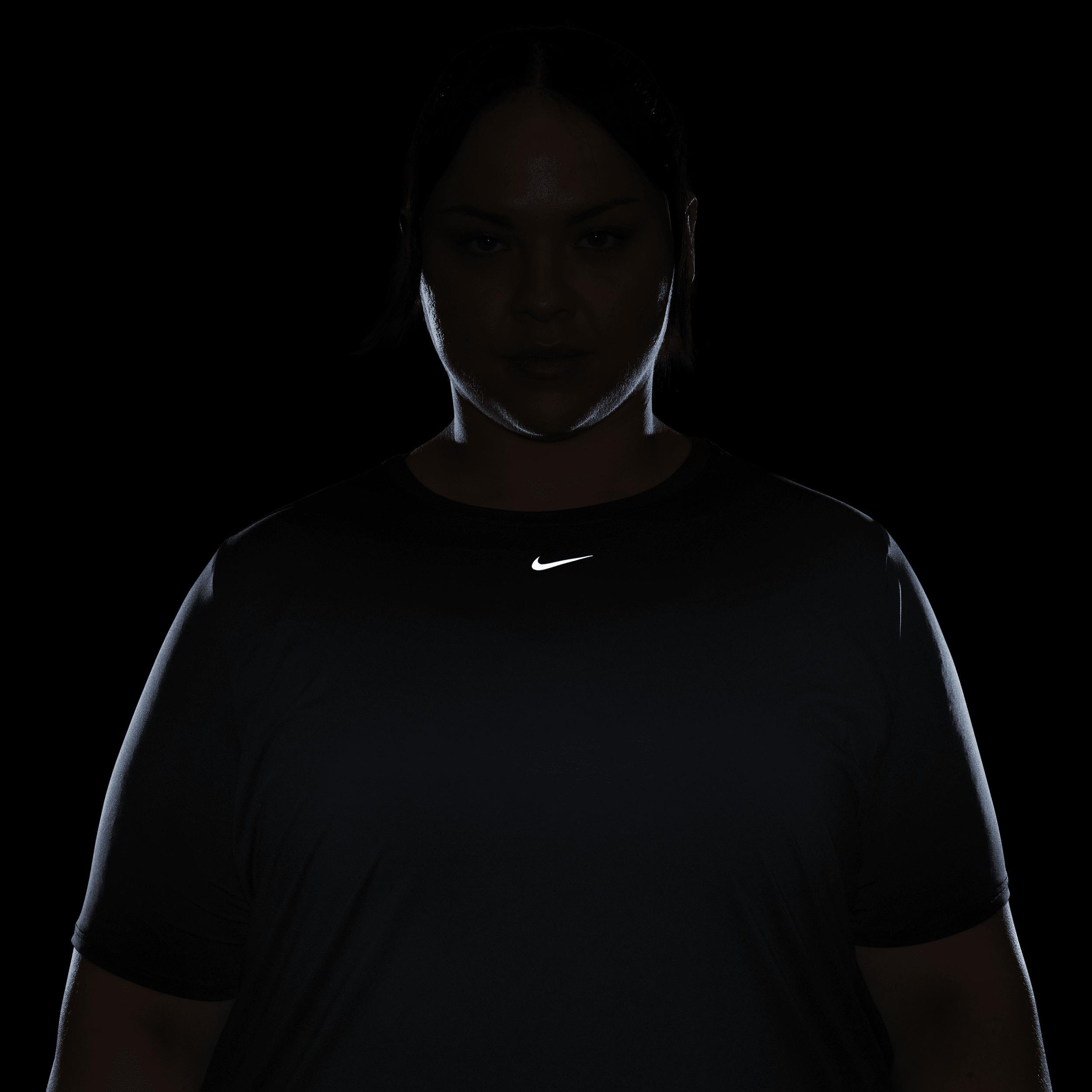 Nike Womens One Classic Dri-FIT Short-Sleeve Top (Plus Size) Product Image