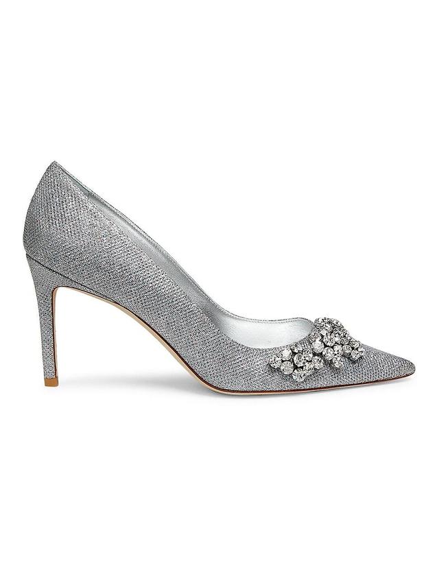 Womens Crystal Fleur 85 Pumps Product Image