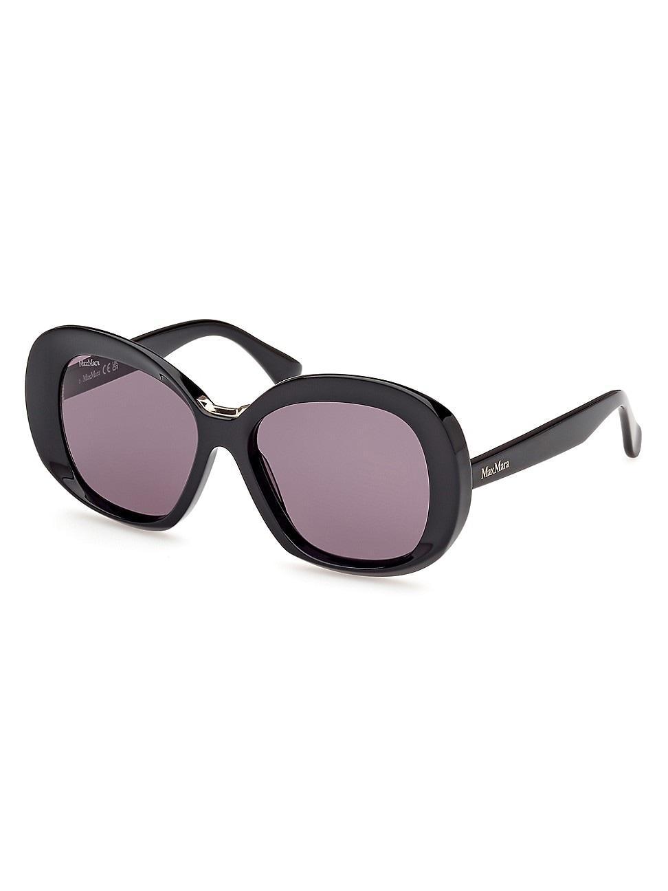 Womens 55MM Round Sunglasses Product Image