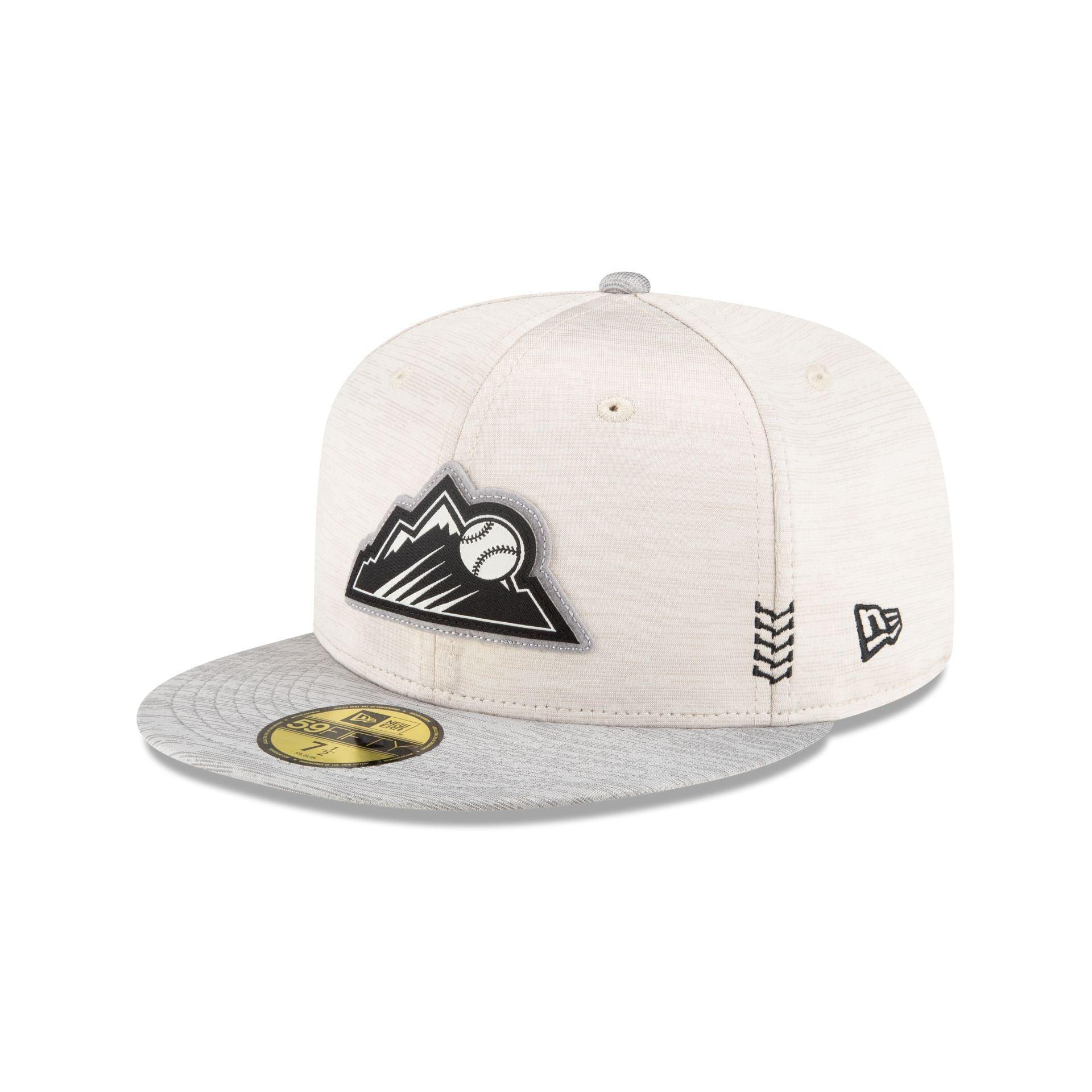 Colorado Rockies 2024 Clubhouse Stone 59FIFTY Fitted Hat Male Product Image