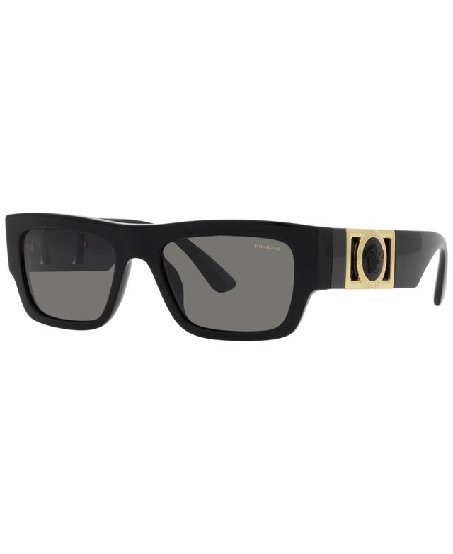 Versace 53mm Polarized Rectangular Sunglasses Product Image