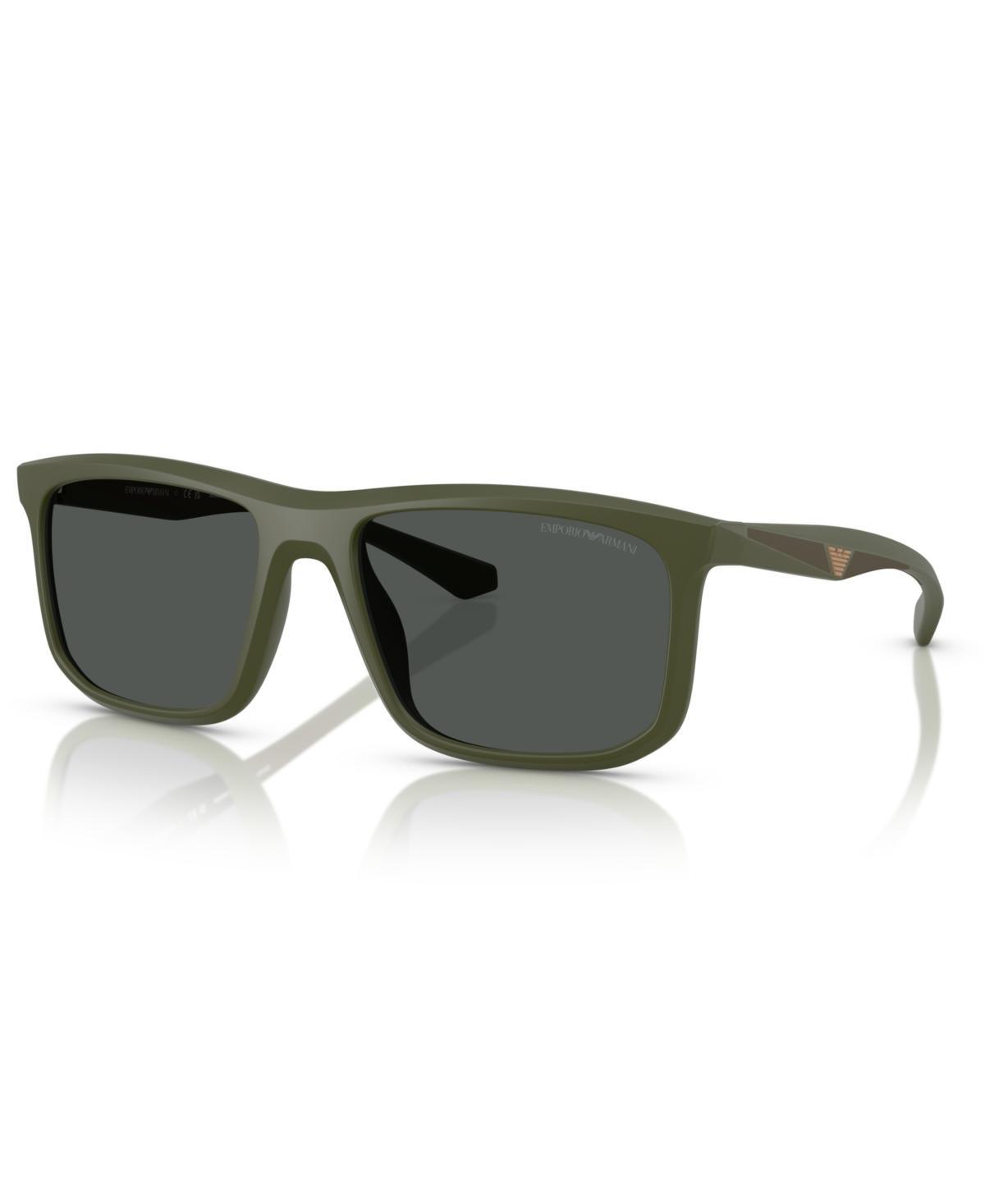 Emporio Armani Mens Polarized Sunglasses, Polar EA4163 Product Image