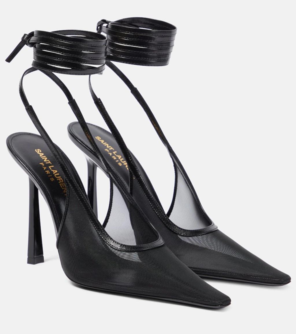 Women's Oxalis Slingback Pumps In Mesh In Black Product Image