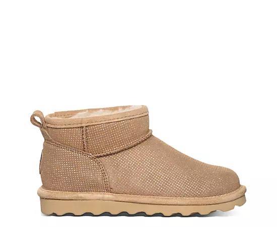 Bearpaw Womens Shorty Exotic Fur Boot Product Image