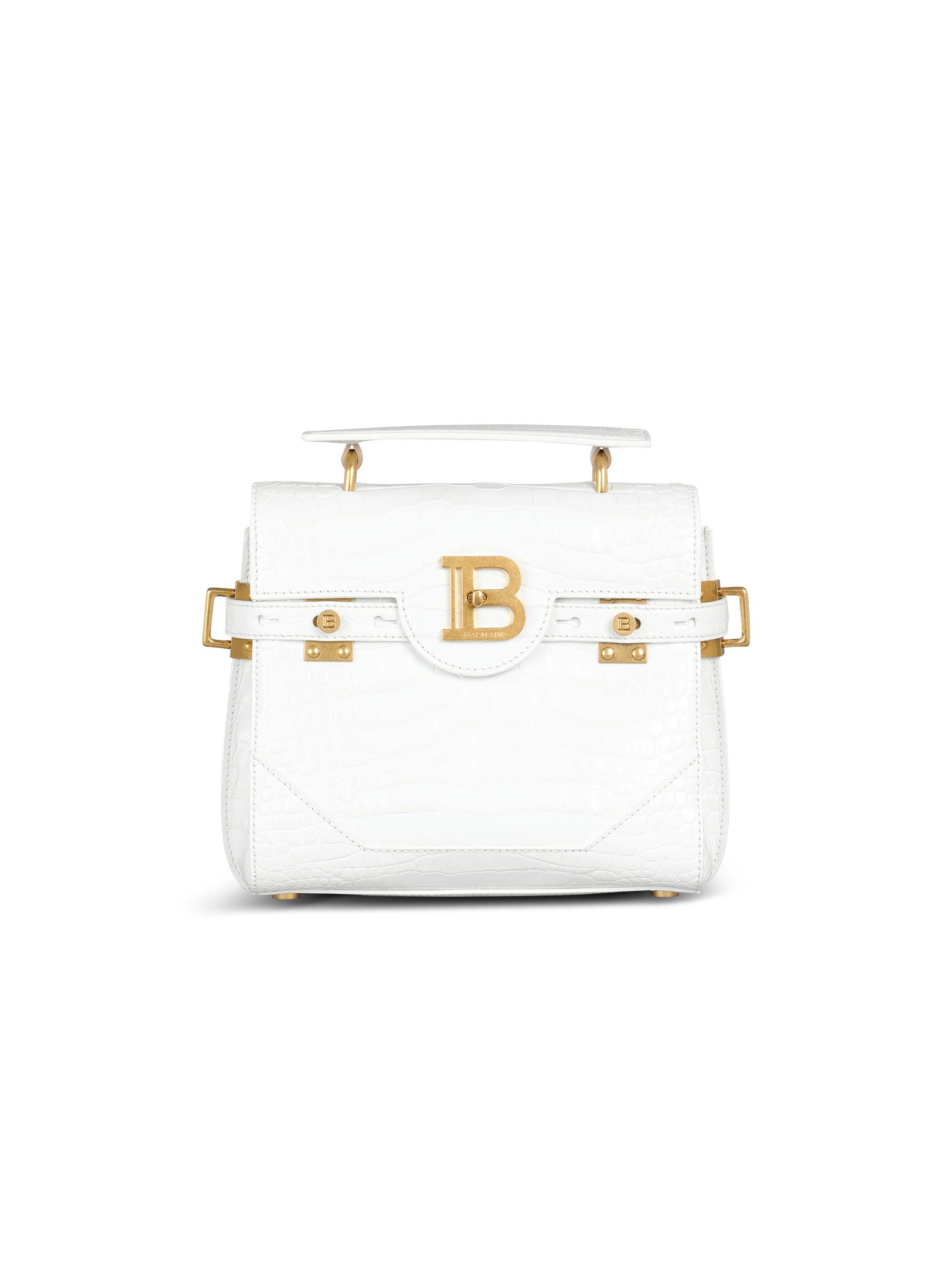 B-Buzz 23 bag in crocodile effect-embossed leather Product Image