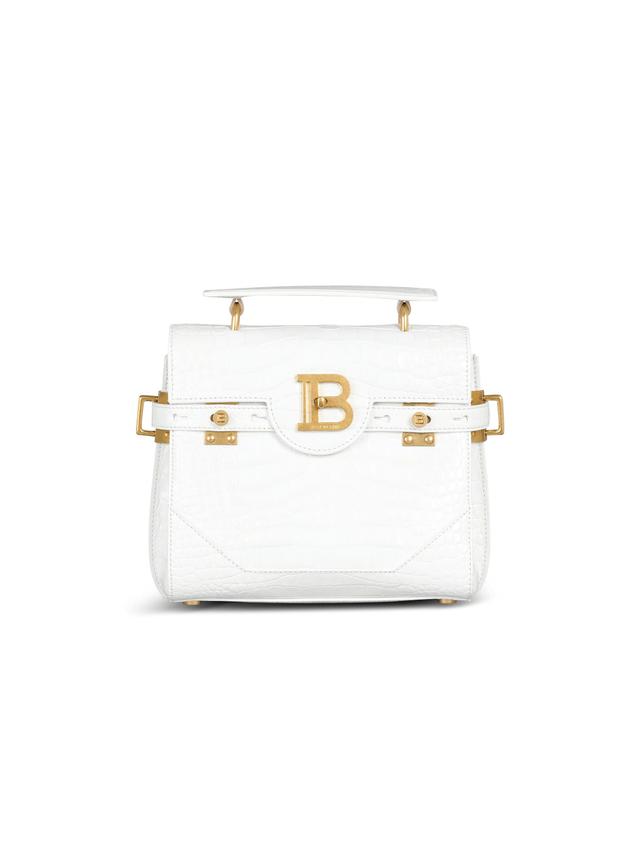 B-Buzz 23 bag in crocodile effect-embossed leather Product Image