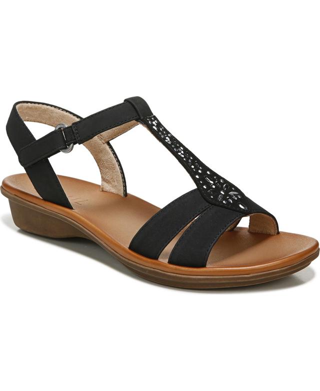 Soul Naturalizer Summer Ankle Strap Sandals - Porcelain Faux Nubuck Product Image