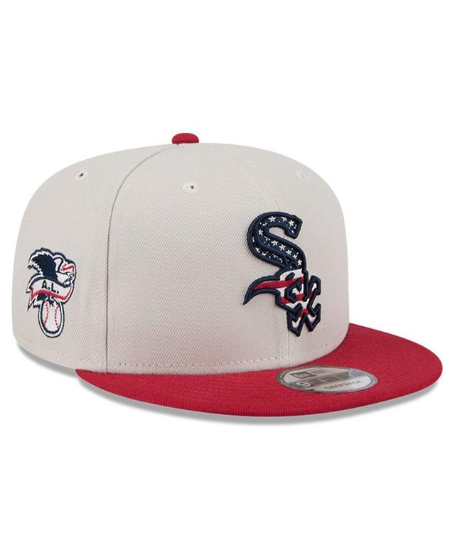 New Era Mens Red Chicago White Sox 2024 Fourth of July 9FIFTY Snapback Hat Product Image