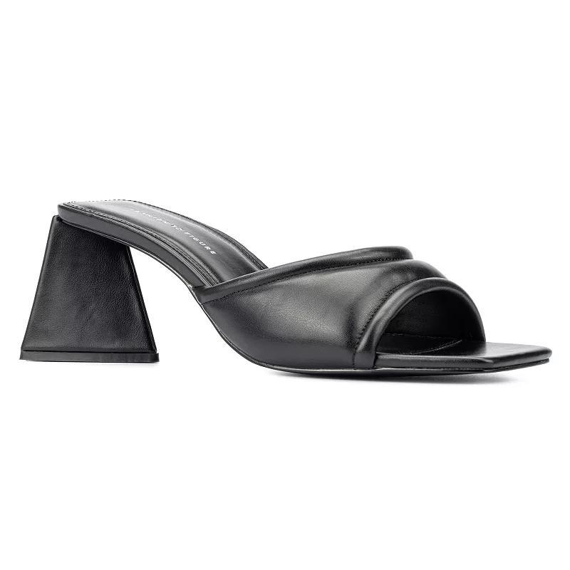 Womens Cammi Wide Width Heels Mule Product Image