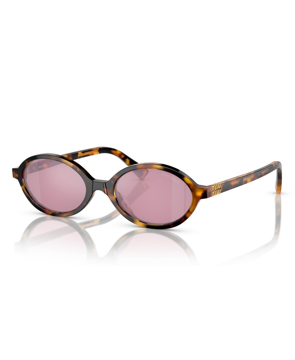 Miu Miu Womens Sunglasses, Mirror Mu 04ZS Product Image