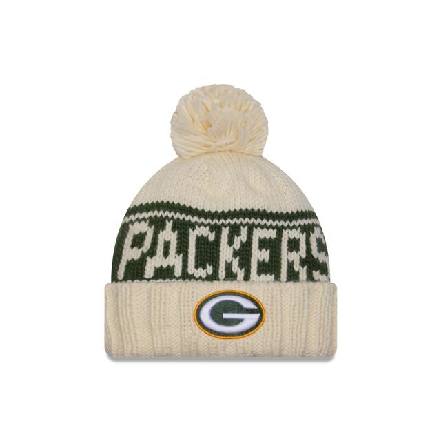 Green Bay Packers 2024 Cold Weather Chrome Pom Knit Hat Female Product Image