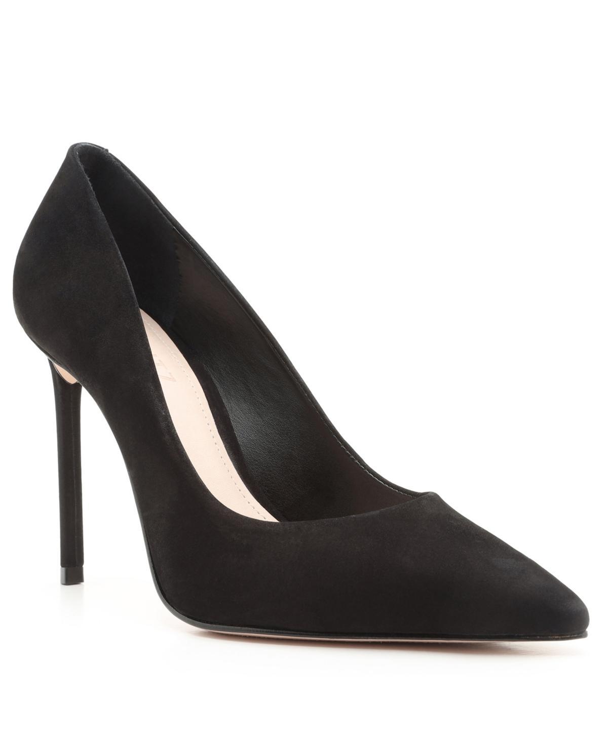 Womens Lou Pointed-Toe Nubuck Pumps Product Image