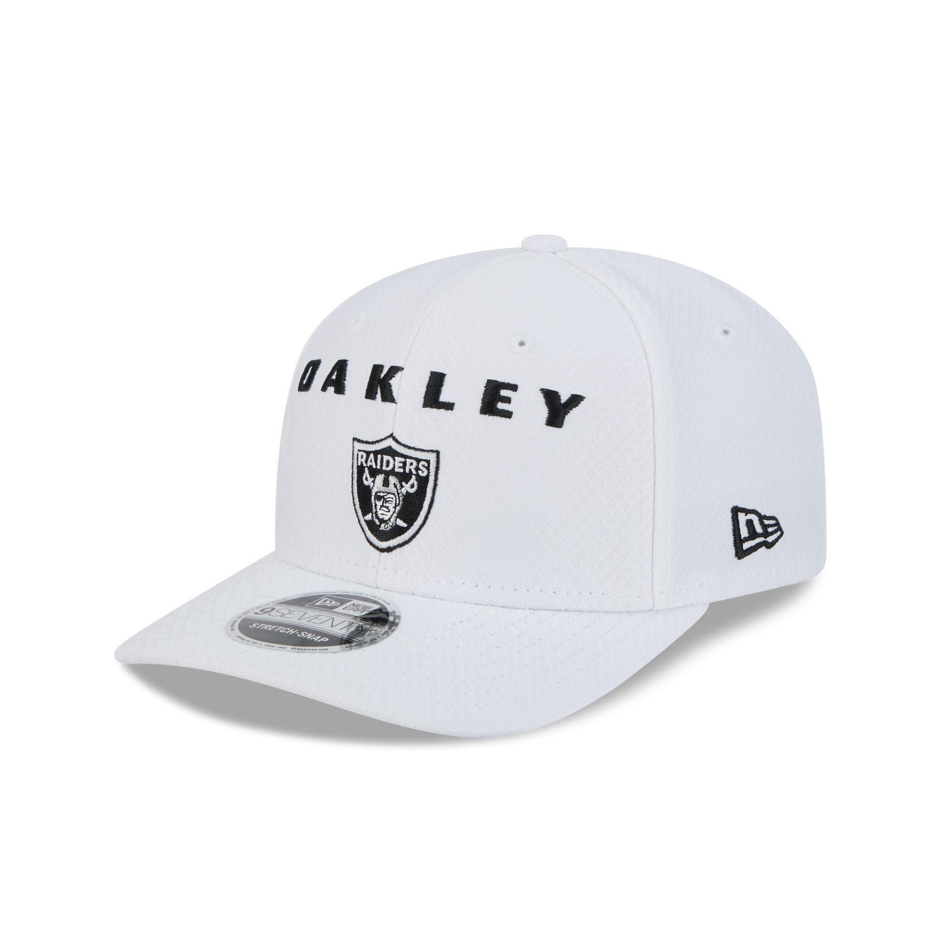 Oakley x Las Vegas Raiders White 9SEVENTY Stretch-Snap Hat Male Product Image