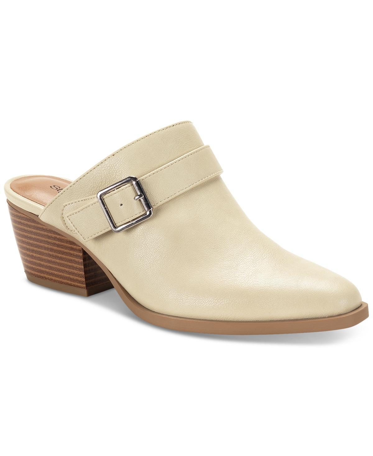 Style & Co Womens Rhiana Heel Buckle Mules, Created for Macys Product Image