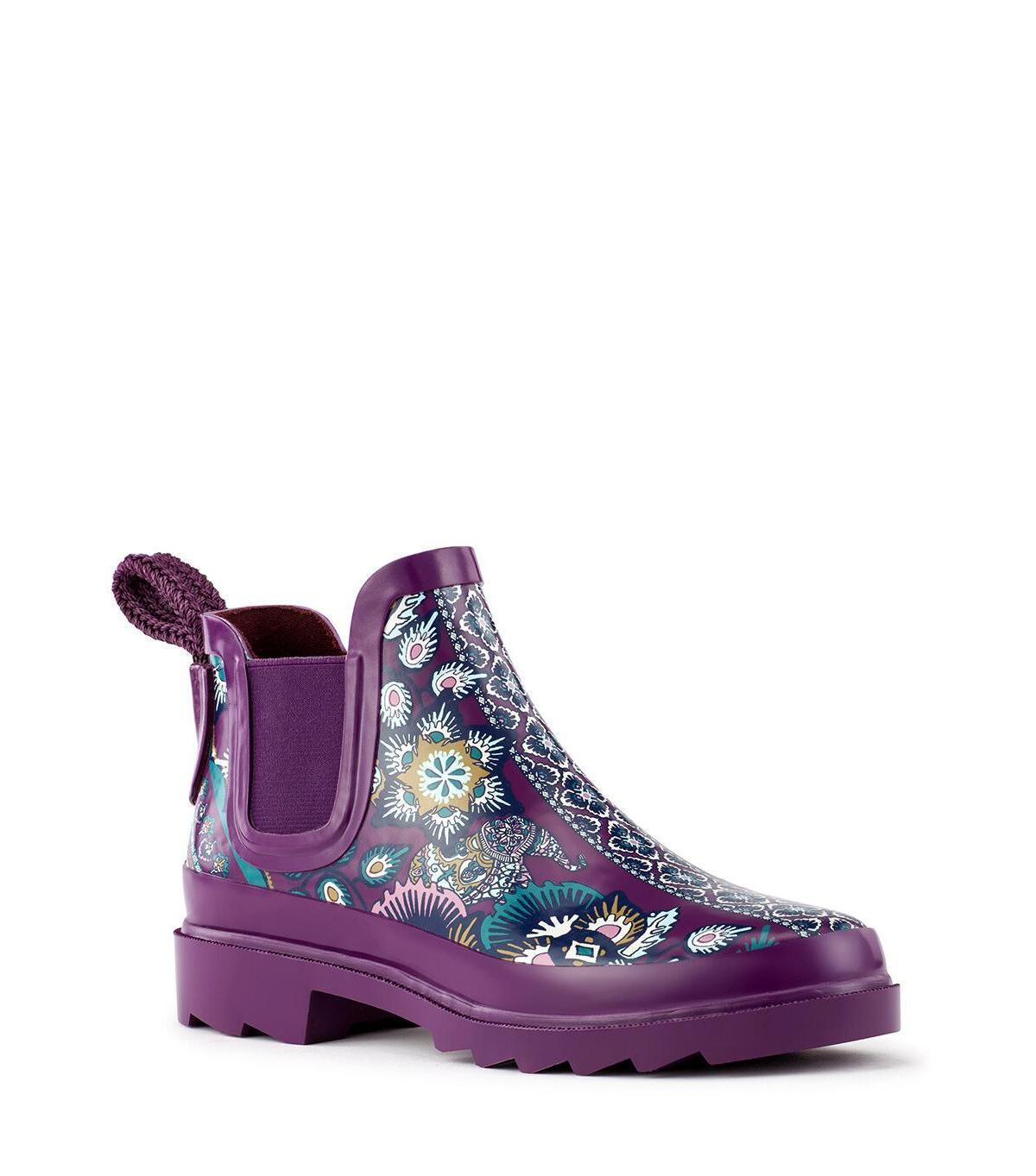 Sakroots Rhyme Printed Waterproof Chelsea Rain Booties Product Image