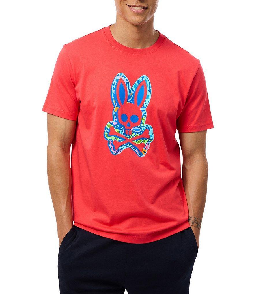 Psycho Bunny Clifton Short Sleeve Graphic T-Shirt Product Image