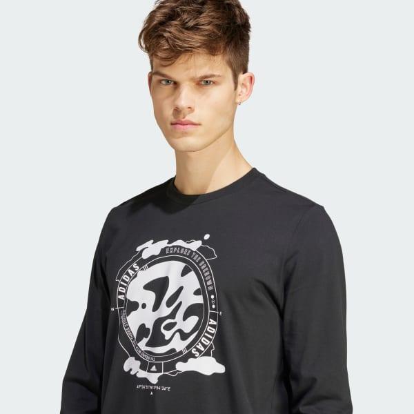 City Escape Town Camo Long Sleeve Graphic Tee Product Image