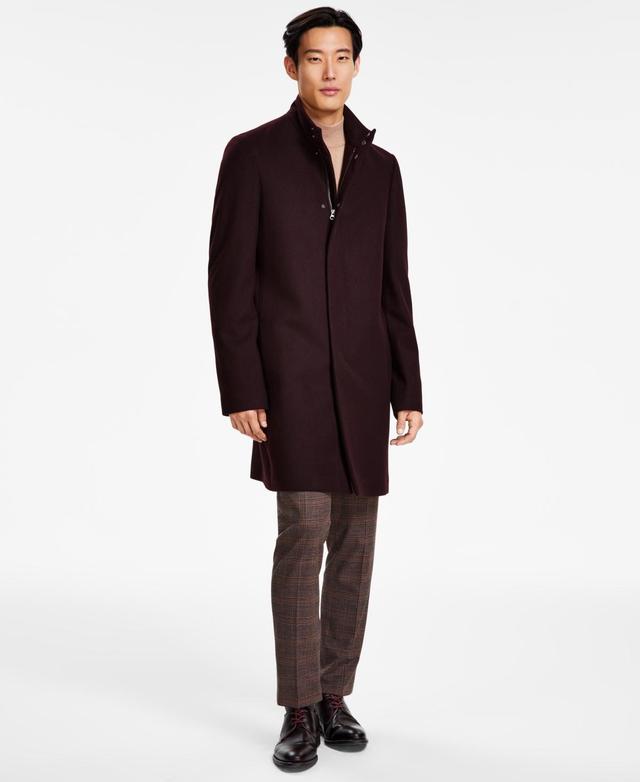 Calvin Klein Mens Mayden Slim-Fit Overcoat Product Image