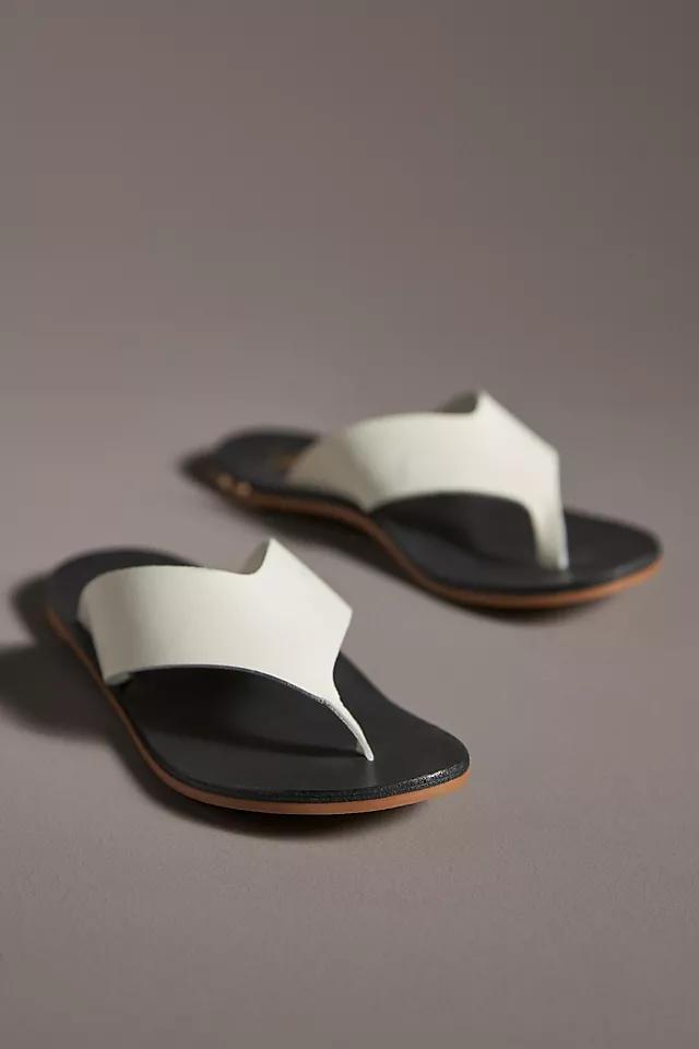 beek Pip Leather Thong Sandals Product Image