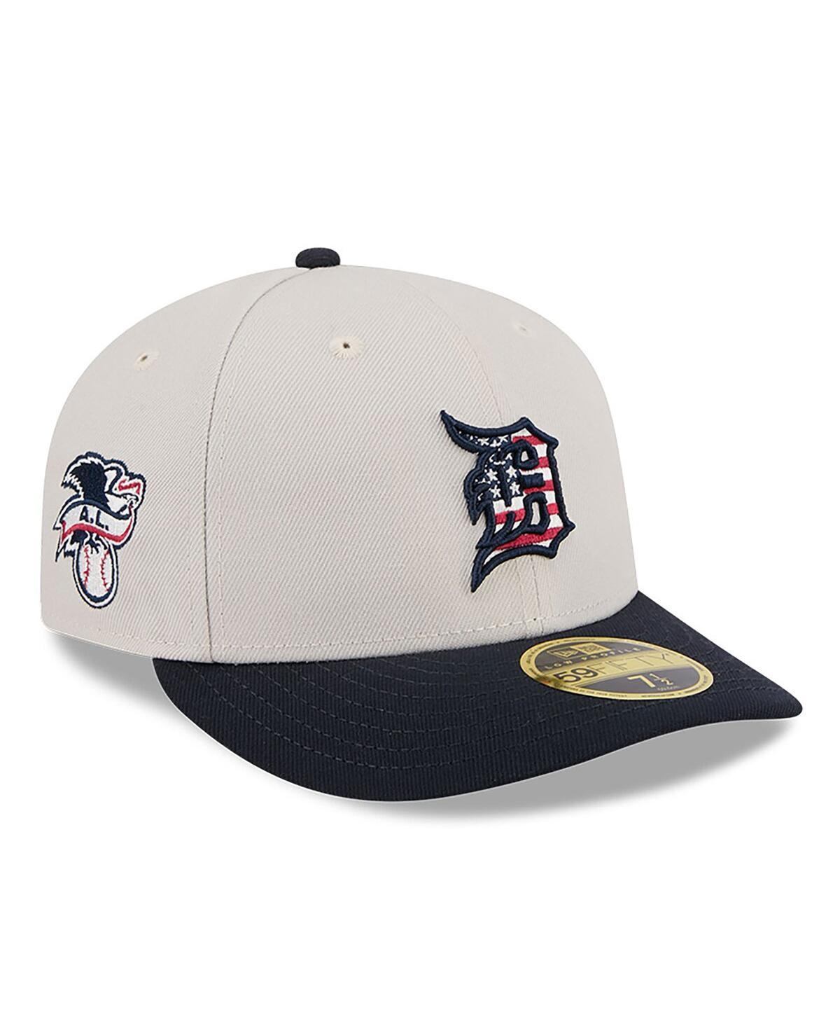 New Era Mens Black Detroit Tigers 2024 Fourth of July Low Profile 59FIFTY Fitted Hat Product Image