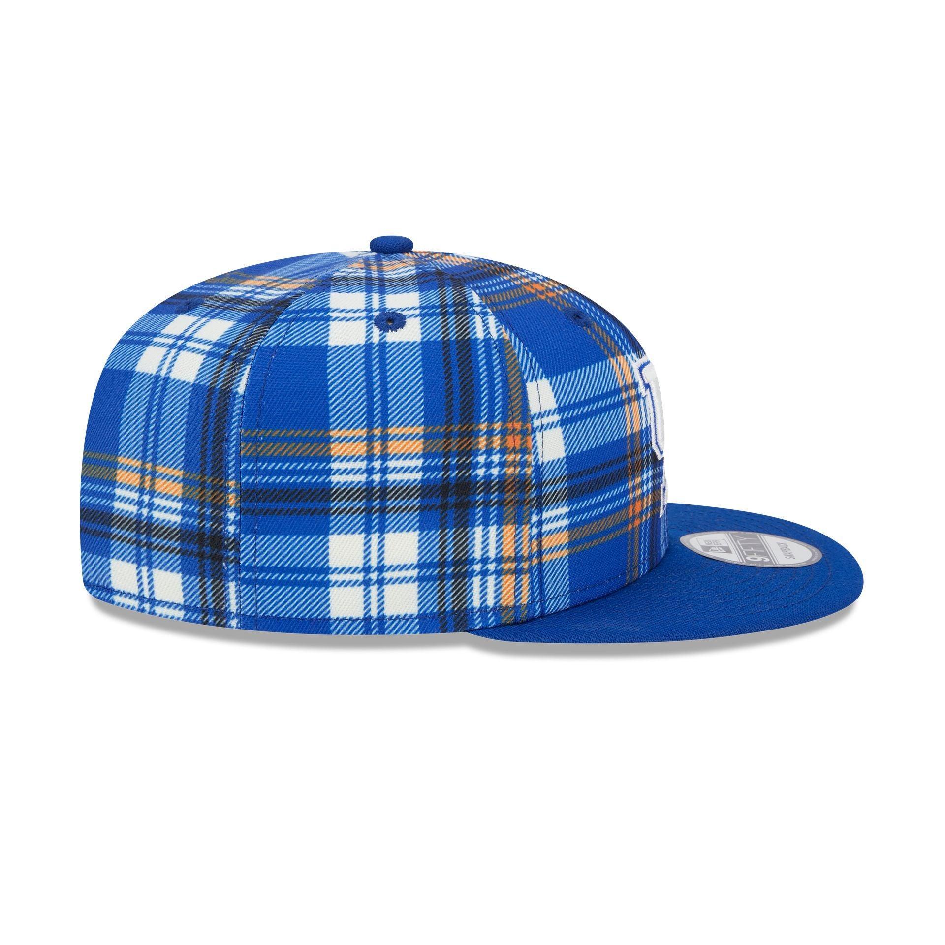 Kentucky Wildcats Plaid 9FIFTY Snapback Hat Male Product Image