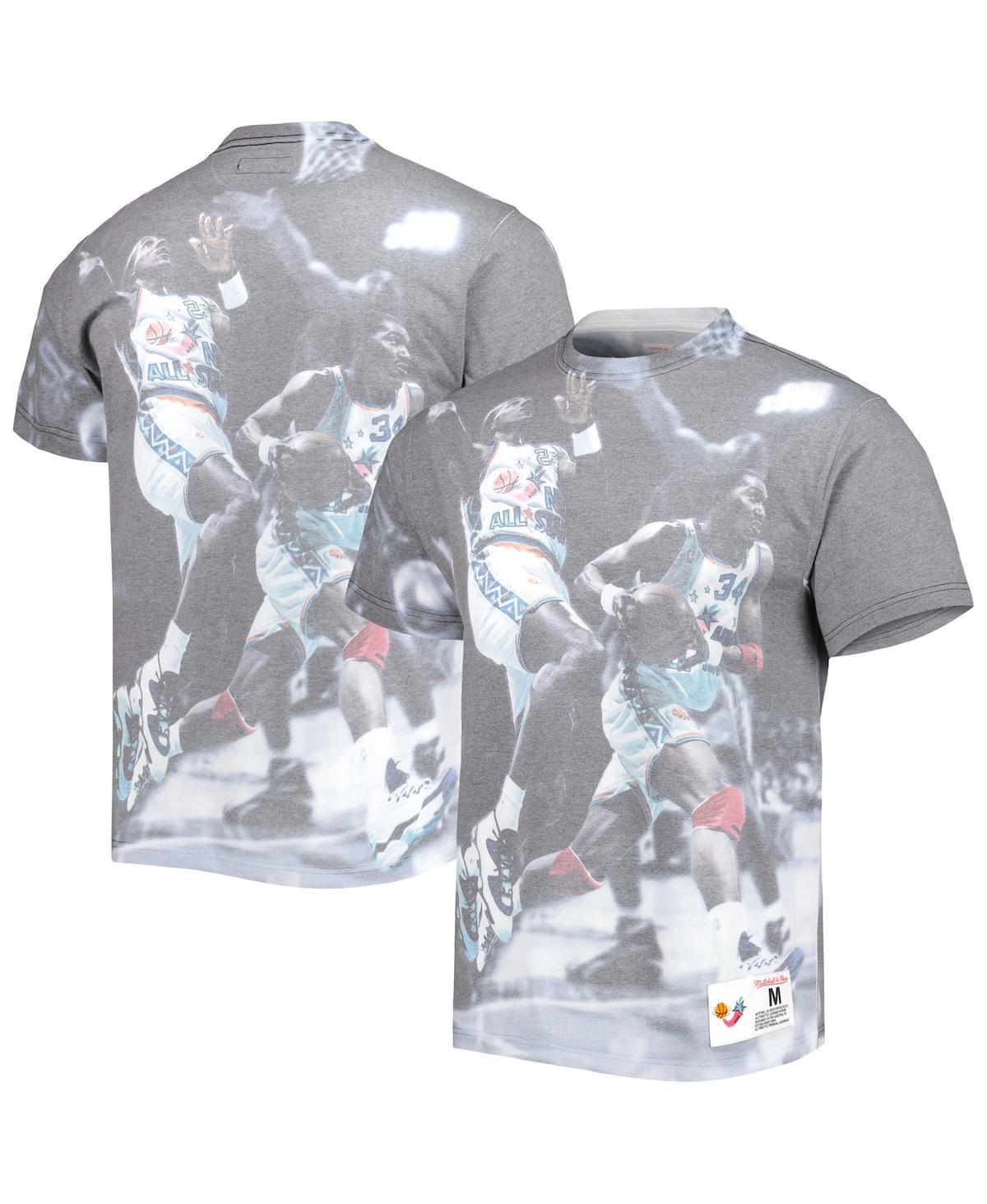 Mens Mitchell & Ness Houston Rockets Above the Rim Graphic T-Shirt Product Image