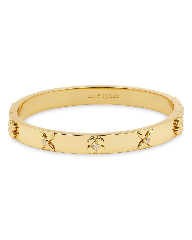 kate spade new york Heritage Bloom Hinged Bangle Bracelet Product Image