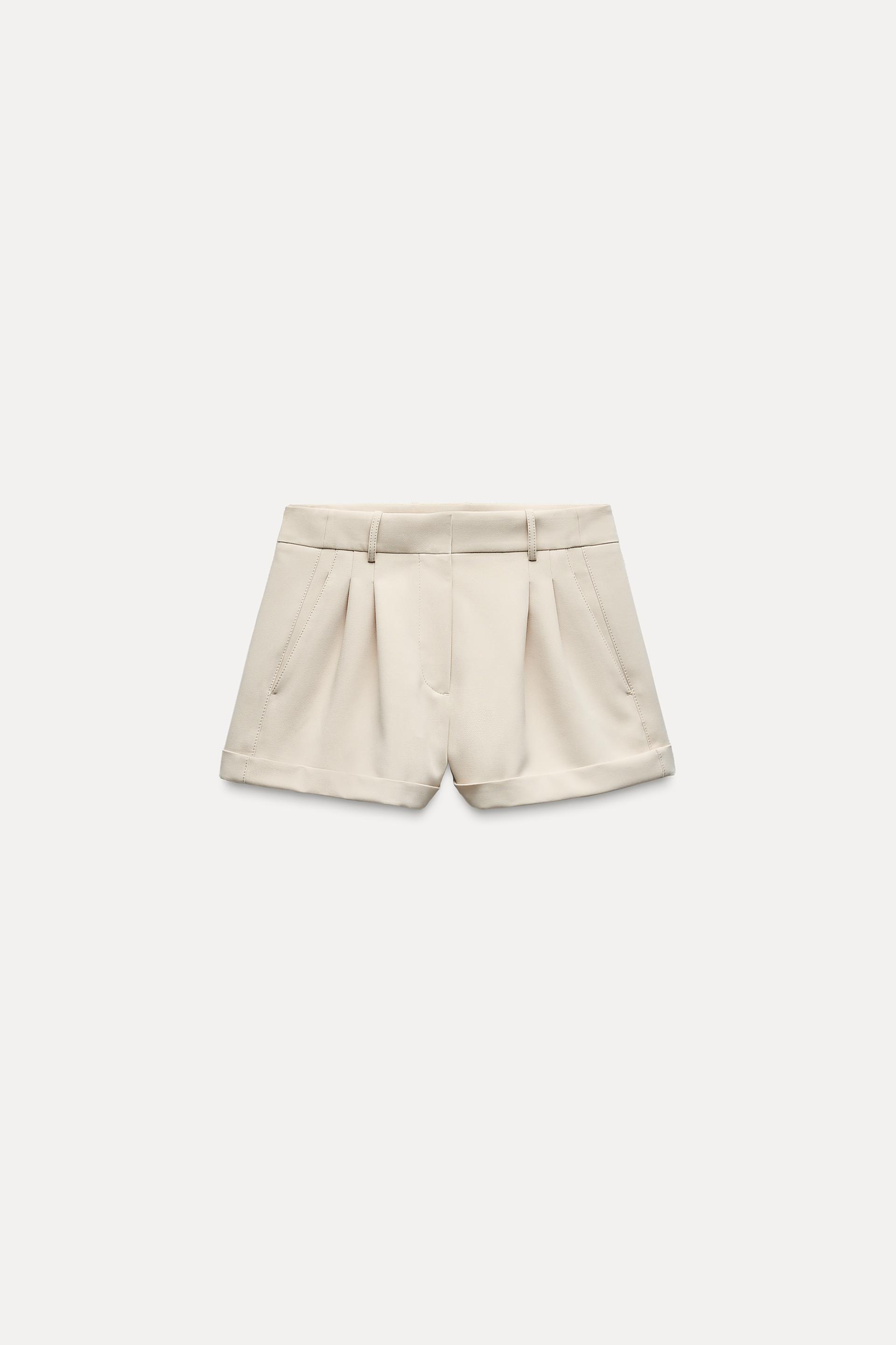 PLEATED SHORTS ZW COLLECTION Product Image