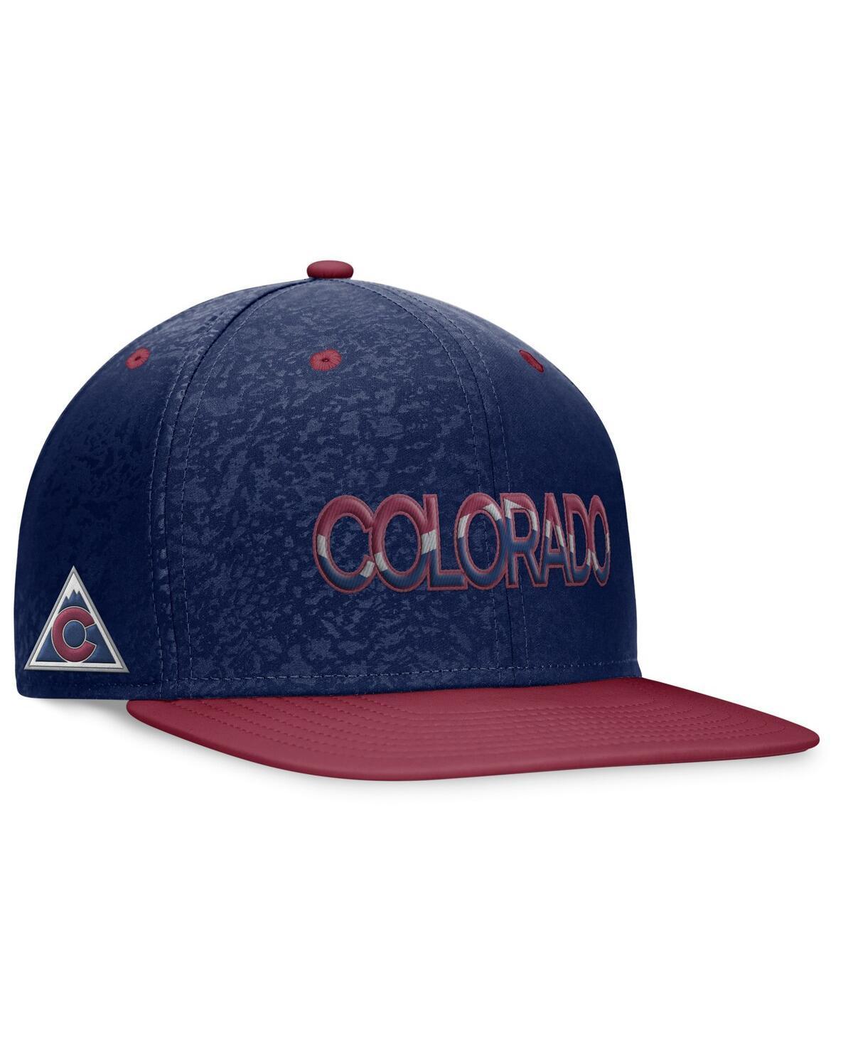 Mens Fanatics Navy Colorado Avalanche Authentic Pro Alternate Jersey Snapback Hat - Navy Product Image